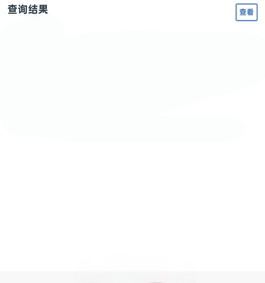 查询结果